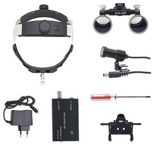 Kit Lupe LED Magnificatie 3.5 cu Capelina WestCode