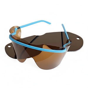 Ochelari Protectie Unica Folosinta Culoare Maro