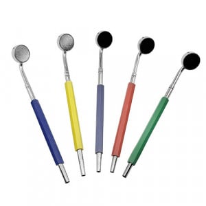 Set 5 oglinzi stomatologie color cu aspiratie Medflair