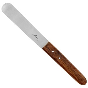 Spatula Inox 22mm Gips Alginat Maner Lemn