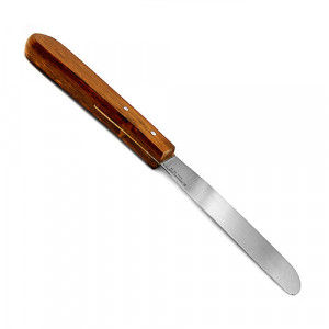 Spatula maner lemn 20cm pentru gips alginat Medflair