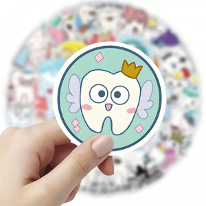 Stickere stomatologie asortate set 53buc