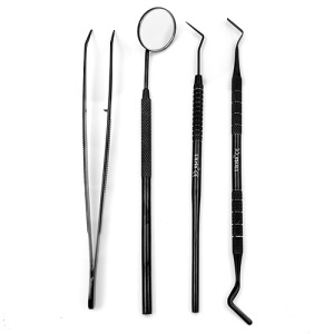 Trusa Consultatie Stomatologie Tip Black Line 4 Piese