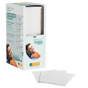 Bavete Albe 33x45cm Soft Care Standard 125buc