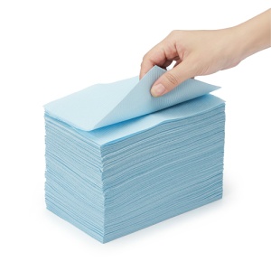Bavete Color 33x45cm Soft Care Standard 125buc Albastru