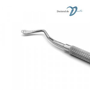 Chiureta alveolara de os 2 capete Lucas nr 88 medicina dentara