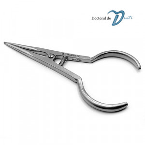 Cleste Aplicare Elastice de Separatie Drept Ortodontice