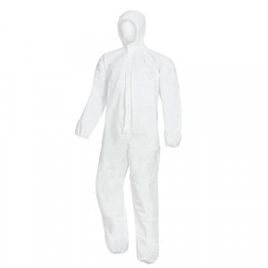 Combinezon protectie polipropilena cu gluga