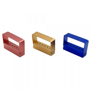 Cutie aluminiu cu capac 6 freze BH09