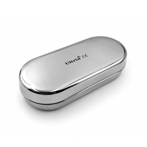 Cutie Inox Pentru Freze Si Instrumentar Mic 8x3.5x2cm