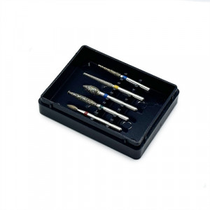 Cutie neagra plastic pentru 5 freze BH04