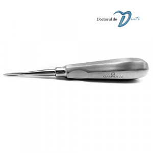 Elevator drept Bein cu varf ascutit 3mm Medicina Dentara