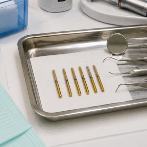 Freze dentare diamantate standard G850 Round End Taper Coltene