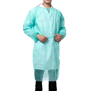 Halat Unica Folosinta Tip Vizitator Set 10 Bucati Verde