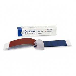 Hartie Articulatie Dreapta De 80 Microni DoriDent