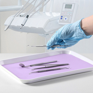 Hartie color pentru masa de instrumente 250buc mov
