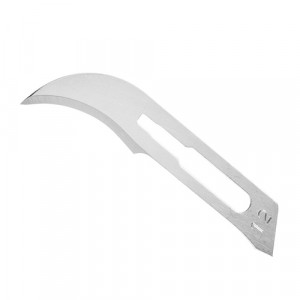 Lame bisturiu sterile otel carbon nr 12 set 100 bucati