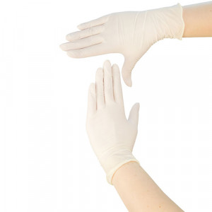 Manusi consultatie stomatologie latex pudrate marime XS