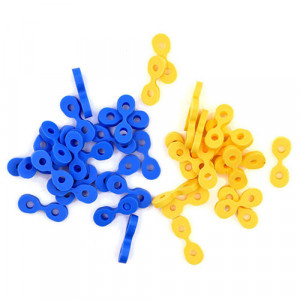Pene interdentare silicon elastice 1808 asortate