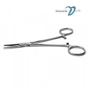 Pensa hemostatica Halsted Mosquito dreapta 12.5cm medicina dentara