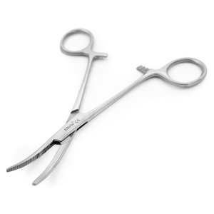 Pensa Dentara Hemostatica Pean Curba 16cm