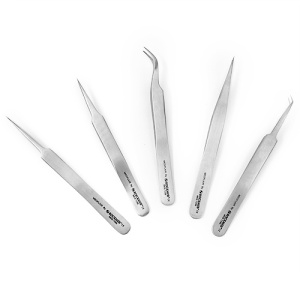 Set Pensete Pentru Microchirurgie 5 Buc Medflair