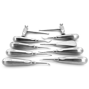 Set 10 Elevatoare Luxatoare Pentru Extractie