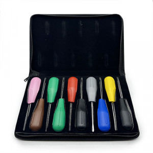 Set elevatoare luxatoare maner plastic color 10 bucati