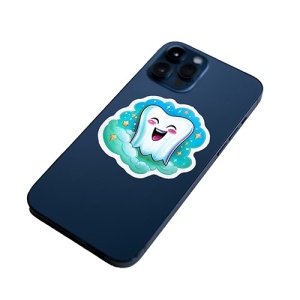 Sticker telefon Spiritul dintilor