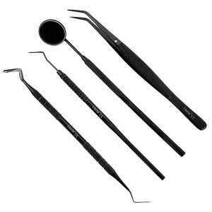 Trusa Consultatie Stomatologie Black Line 4 Piese