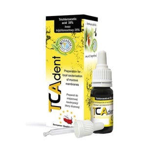 Acid tricloracetic 35% TCAdent 10ml Cerkamed cont