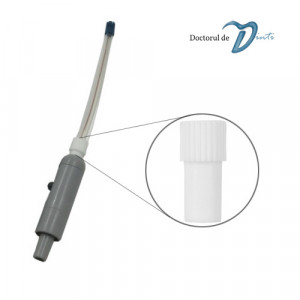 Adaptor canula plastic pentru aspirator saliva 11 mm