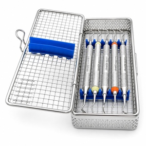 Caseta Sterilizare Din Plasa Cu Suport Silicon 5 Sloturi - Img 4