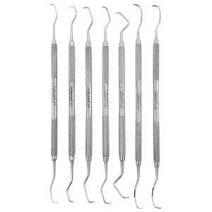 Chiurete Gracey Standard Inox Set 7 buc