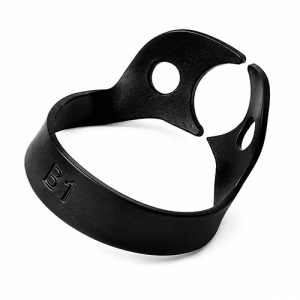 Clema De Diga Brinker B1 Molari Inferiori Titanium Black