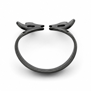 Clema Diga Premolari Nr2 Black Coated Cu Aripioare