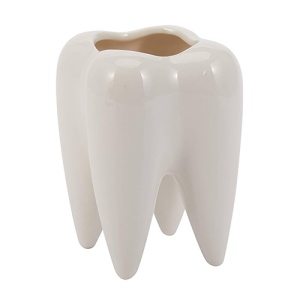 Ghiveci Decorativ Mini Alb Ceramic