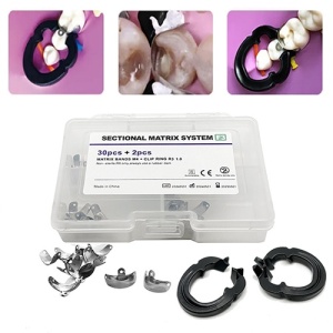 Kit Matrici Dentare Sectionale F3 30buc 2 inele