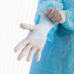 Manusi chirurgicale sterile latex usor pudrate marimea 6 - Img 3