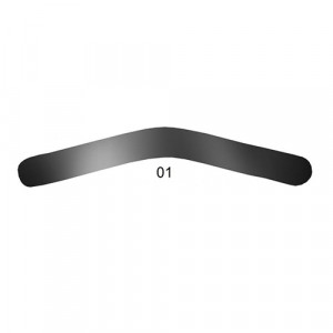 Matrici Tofflemire inox nr 1 grosime 0.015 144 buc