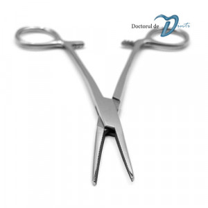 Pensa hemostatica Halsted Mosquito dreapta 12.5 cm stomatologie