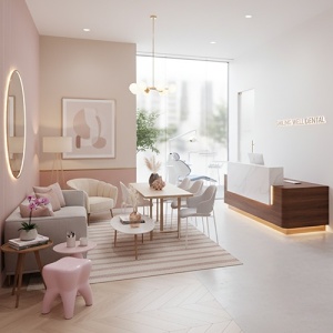 Scaun Decorativ In Forma Dinte Roz