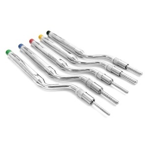 Set Osteotoame Cu Varf Convex 10 Buc