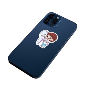 Sticker telefon Mica exploratoare