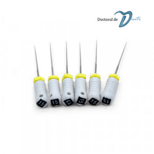 Ace endodontice Kerr files de 15-25mm MANI