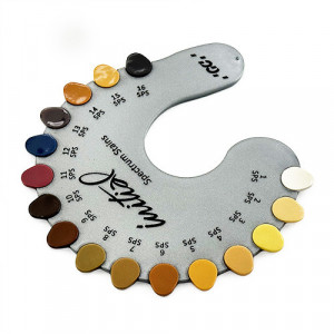 Cheie culori Initial spectrum stain shade guide GC