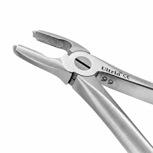 Cleste dentar universal extractie superiori cu falci inguste