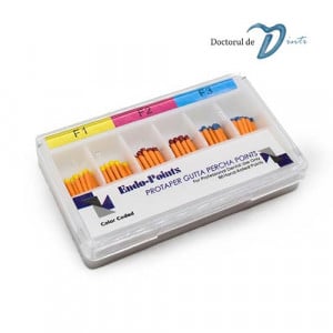 60 de conuri gutaperca Endo Points pentru Protaper