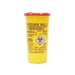 Cutie Pentru Recipient Deseuri Medicale Intepatoare Taietoare 0.5L
