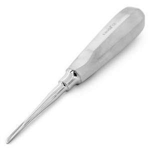 Elevator Dentar Drept Bein Cu Varf Rotunjit 3mm